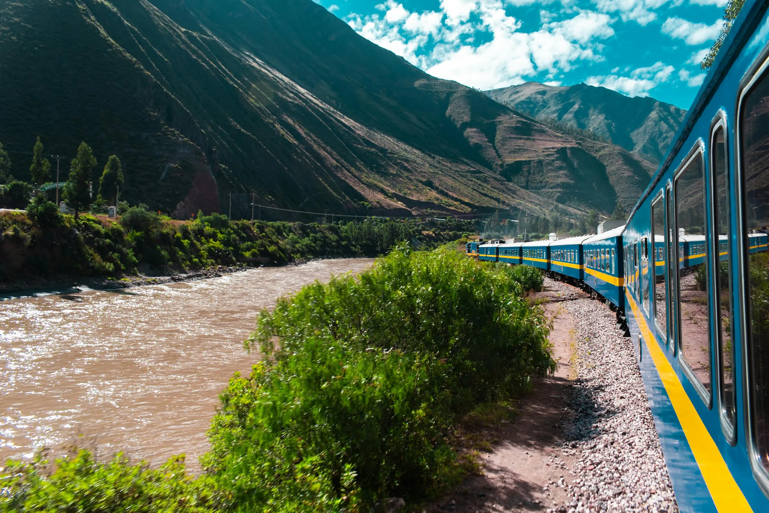 El tren Expedition a Aguas Calientes
