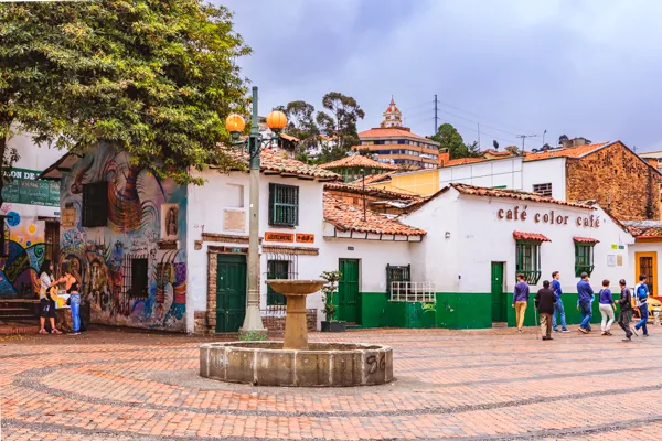 Plaza Chorro de Quevedo - La Candelaria, Bogotá, Colombia